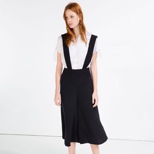 Zara‎ Basic Culottes Overalls